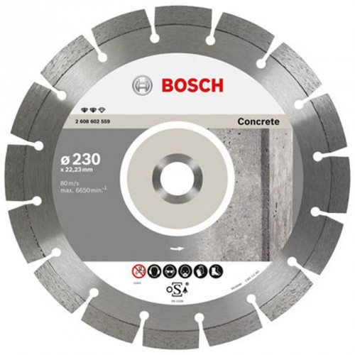 BOSCH Diamanttrennscheibe Expert for Concrete, 230 x 22,23 x 2,4 x 12 mm 2608602559
