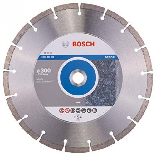 BOSCH Diamanttrennscheibe Standard für Stone, 300 x 22,23 x 3,1 x 10 mm, 2608602698 BOSCH Diamanttrennscheibe Standard für Stone, 300 x 22,23 x 3,1 x 10 mm, 2608602698