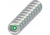 BOSCH Diamanttrennscheibe Standard for Ceramic, 180x22,23x1,6x7mm, 10er-Pack 2608603233