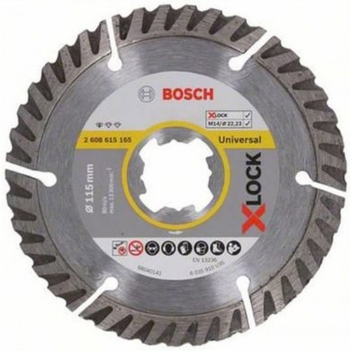 BOSCH Trennscheibe X-LOCK Standard for Universal, 115 x 22,23 x 2 x 10 mm 2608615165