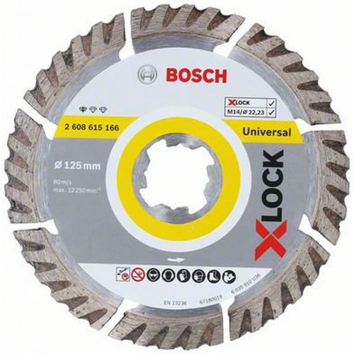 Bosch X-LOCK 125mm Trennscheibe Standard for Universal 2608615166