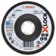 BOSCH X-LOCK Fächerscheibe X571 Best for Metal, Schleifscheibe, 125mm, K 80 2608619203