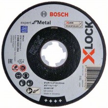 BOSCH Trennscheibe X-LOCK gerade Expert for Metal AS 60 T INOX BF,125x22,23x1mm 2608619264