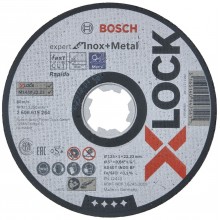 BOSCH X-LOCK Expert for Inox+Metal Trennscheibe gerade 115 × 1 × 22,23 2608619263