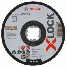 BOSCH X-LOCK Standard for Inox 125x1.6x2 T41 2608619363