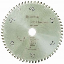 Bosch Kreissägeblatt Top Precision Best for Wood, 254 x 30 x 2,3 mm, 60