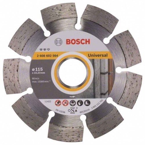 Bosch Diamanttrennscheibe Expert for Universal, 115 x 22,23 x 2,2 x 12 mm