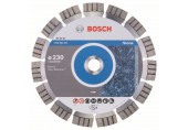 BOSCH Diamantschiebe Best for Stone,230 x 22,23 x 2,4 x 15 mm, 2608602645