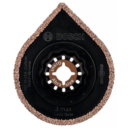 BOSCH Starlock Carbide-RIFF Mörtelentferner AVZ 70 RT4, 70 mm, 1er-Pack