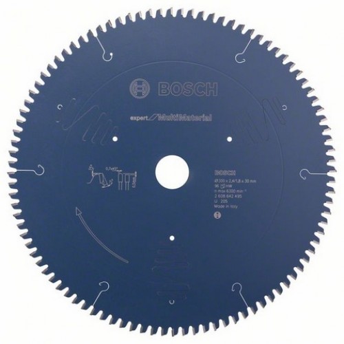 Bosch Kreissägeblatt Expert for Multi Material, 300 x 30 x 2,4 mm, 96 2608642495