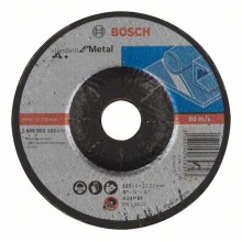 BOSCH Scheibe Abhobeln Standard Metall a 24 P BF, 125, 22,23, 6,0 2608603182