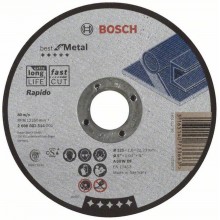 Bosch Trennscheibe gerade Best for Metal - Rapido A 60 W BF, 125x1,0 mm, 2608603514