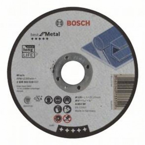 BOSCH Trennscheibe gerade Best for Metal, 125x1,5 mm 2608603518