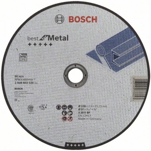 Bosch gerade Best for Metal 230x2,5mm 2608603530