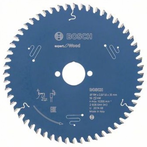 Bosch Kreissägeblatt Expert for Wood, 184 x 30 x 2,6 mm, 56 2608644043