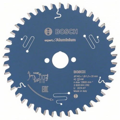 BOSCH Kreissägeblatt Expert for Aluminium, 140 x 20 x 1,8 mm, 42 2608644092