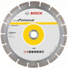 BOSCH ECO for Universal Diamanttrennscheibe ECO segment 230x22,23mm 10 Stück 2608615044