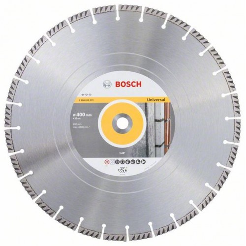 BOSCH Dia­mant­trenn­schei­be Standard for Universal, 450 x 25,4 x 3,6 x 10 mm 2608615074
