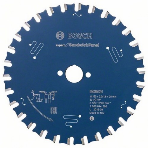 Bosch Kreissägeblatt EX SH H, 165x20-30, 165 x 20 mm, 30 2608644366 Bosch Kreissägeblatt EX SH H, 165x20-30, 165 x 20 mm, 30 2608644366