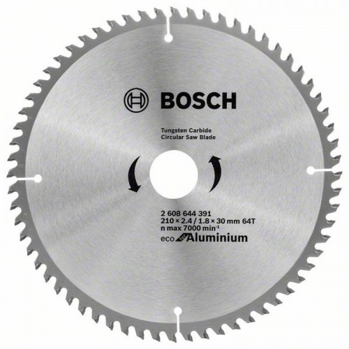 BOSCH Sägeblatt für Aluminium 210x1,8mm 2608644391