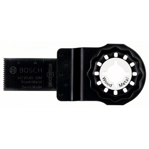 Bosch Tauchsägeblatt BIM AIZ 20 AB, Metal, 20 x 20 mm, DIY 2609256950