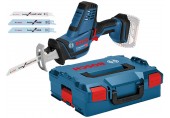 BOSCH GSA 18 V-LI C PROFESSIONAL Akku-Säbelsäge, L-BOXX 136 inkl. 3 Sägeblätter 06016A5001