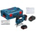 BOSCH GST 18 V-LI B Professional Akku-Stichsäge L-BOXX, 2x 5,0 Ah Akku 06015A6103