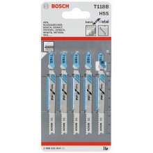 BOSCH Stichsägeblatt T 118 B 5 St. 2608631014