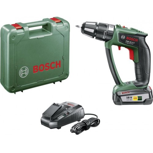 BOSCH PSB 18 LI-2 Ergonomic Akku-Schlagbohrschrauber 06039B0300