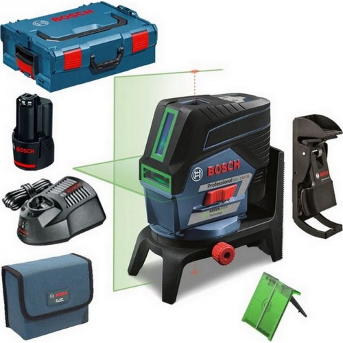 Bosch Professional Linienlaser GCL 2-50 CG, mit 1 x 2,0 Li-Ion Akku, L-BOXX 0601066H00