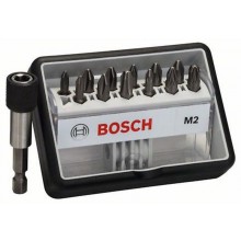 BOSCH 12+1 Bit-Set Robust Line, M Extra-Hart 2607002564