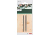 Bosch 2tlg. Hobelmesser-Set (82,4 x 5,5 mm) 2609256648