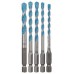 BOSCH HEX-9 Multi Mehrzweckbohrer-Set Construction 2608589530