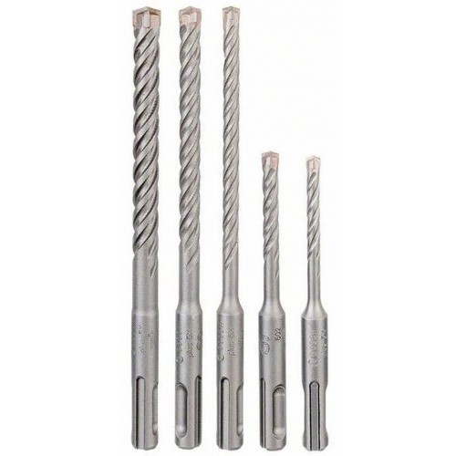 BOSCH - sds plus-5X: set 5 Stk: 5. 6. 6. 8. 10 mm, 2608833910