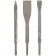 BOSCH Meißel-Set SDS-plus, 3-teilig, 250, 250, 260 x 20, 40 mm 2607019159