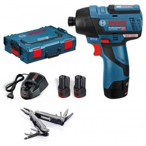 BOSCH GDR 12V-110 Professional Akku-Schlagschrauber + Swiss Peak 06019E0005