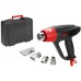 SKIL Heißluftpistole 8003 DC (2.000W, 3 Temperaturstufen, 4 tlg. Zubehörset mit Koffer)