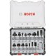 BOSCH Freihandfräser-Set, 6-mm-Schaft, 15-teilig 2607017471