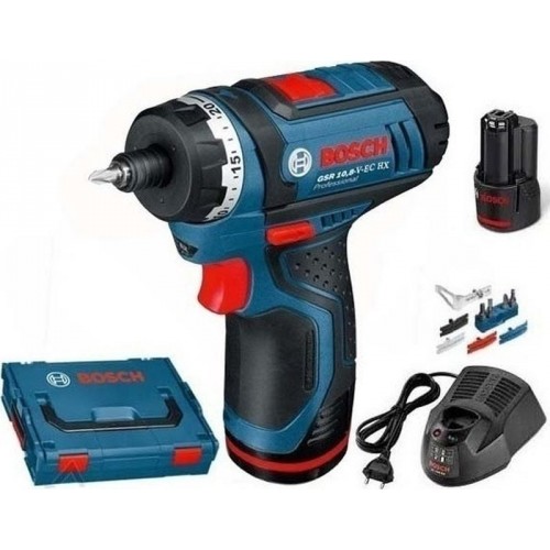 BOSCH GSR 12V-20 HX Professional Akku Bohrschrauber, 2x3,0 Ah 06019D4105