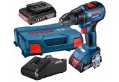 BOSCH GSB 18V-50 PROFESSIONAL Akku-Schlagbohrschrauber, 18V 2x2.0Ah 06019H5100