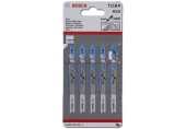 BOSCH Stichsägeblatt a 5 Stück T118 A 2608631013