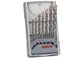BOSCH 7-teiliges Betonbohrer CYL-3 Set, Silver Percussion 4, 5, 6, 6, 7, 8, 10, 2607017082