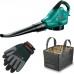 BOSCH ALS 30 Gartenlaubläser-sauger + Gartenhanschuhe+Fangsack 06008A1101