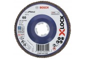 BOSCH X-LOCK Best for Metal Fächerscheibe X571, 115x22,23mm, G60, 2608619206