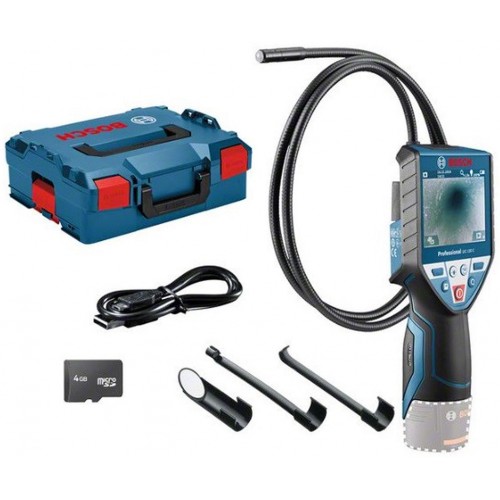 BOSCH Akku-Inspektionskamera GIC 120 C 12 V Solo inkl. Zubehör-Set in L-Boxx 0601241208