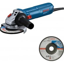 BOSCH GWS 12-125 PROFESSIONAL Winkelschleifer + Schruppscheibe 06013A6100