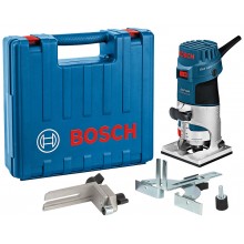 BOSCH GKF 600 PROFESSIONAL Kantenfräse mit Handwerkerkoffer, 060160A100