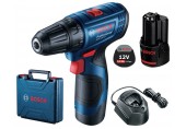 BOSCH GSR 120-LI PROFESSIONAL Akku-Bohrschrauber 2x GBA 12V 2.0Ah 06019G8000