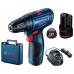 BOSCH GSR 120-LI Akku-Bohrschrauber 2x GBA 12V 2.0Ah 06019G8000