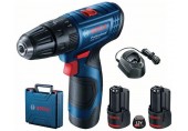 BOSCH GSB 120-LI PROFESSIONAL Akku-Schlagbohrschrauber 2x 12V 2.0Ah, 06019G8100